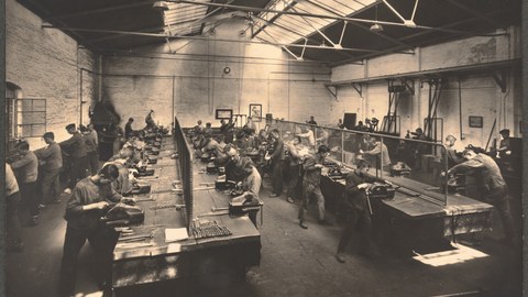 Lehrwerkstatt Gleiwitz 1927