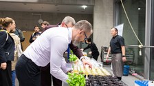Buffetvorbereitung