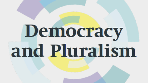 Logo der Konferenz zu Democracy and Pluralism