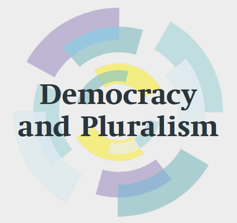 Logo der Konferenz zu Democracy and Pluralism