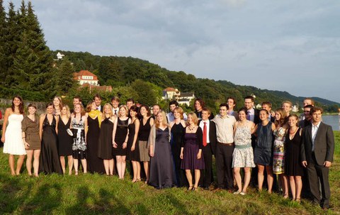 Foto der Alumni des Jahrgangs IB 2006 (2009)