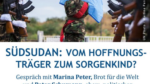 Plakat Südsudan