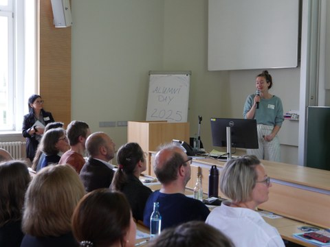 Johanna Steuber vor Publikum: Der Alumni-Tag 2025