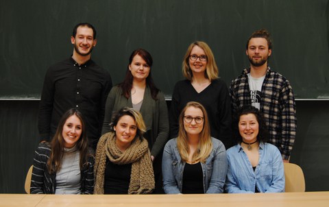 Gruppenfoto des Fachschaftsrats des IHI Zittau