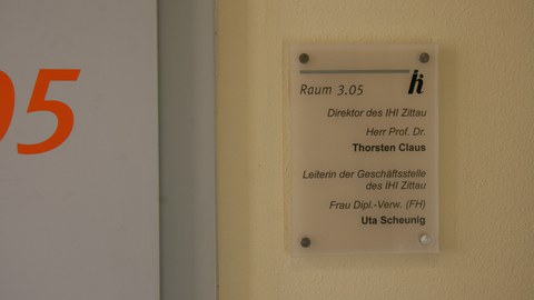 Türschild Direktor