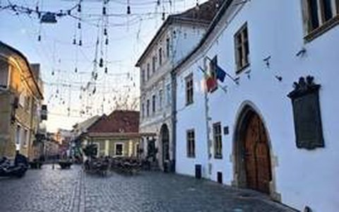 In der Altstadt von Cluj-Napoca