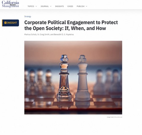California Management Review Insights