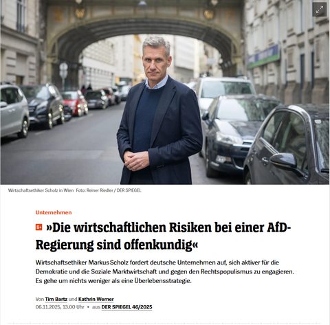 Markus Scholz Spiegel Interview