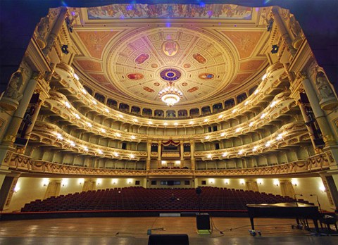 Messungen in der Semperoper - Bühne