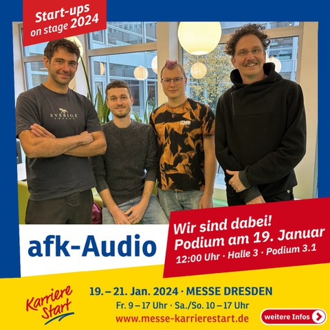 Messe Karrierestart 2024 afk-audio