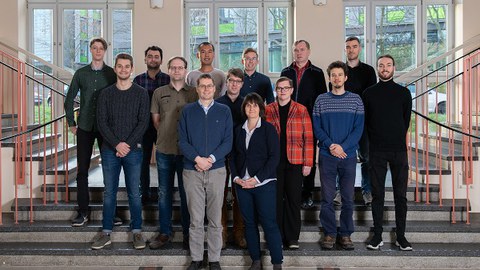 Gruppenbild der Beschäftigten der Professur