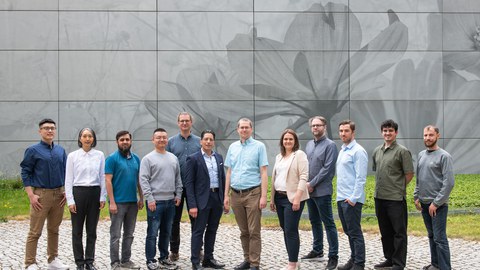 Gruppenfoto der Professur für Sprachtechnologie & Kognitive Systeme