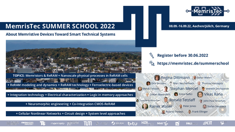 MemrisTec Summer School 2022