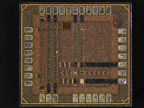 Chipfoto IPCEI-ADC-Testchip