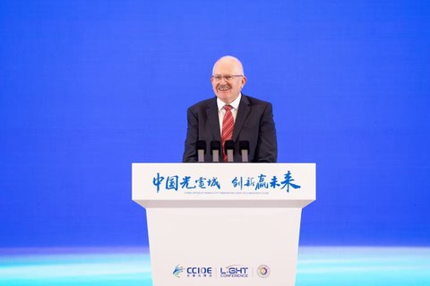 Opening speech of Prof. J. Czarske at International Optoelectronic Expo