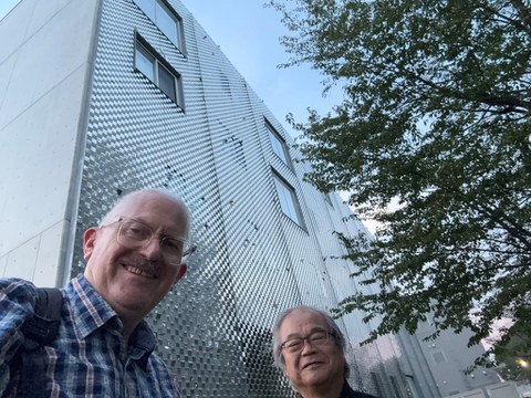 Jürgen Czarske & Yuki Otani at CORE, Utsunomiya University Utsunomiya
