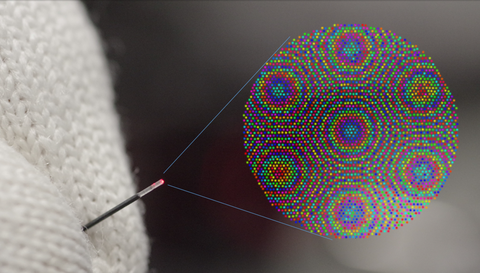 Nadelförmigen linsenlosen holografischen Endoskopen