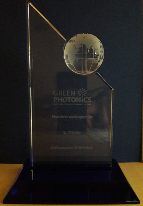 Glasskulptur GreenPhotonics