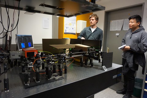 optical lab tour