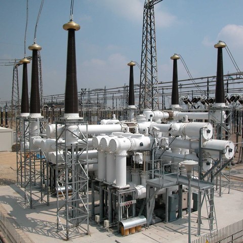 420 kV Gasisolierte Schaltanlage im Freien