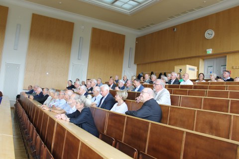 Alumnitreffen zur Übergabe der Golddiplome am 11.09.2024