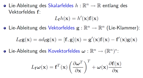 Lie-Ableitungen