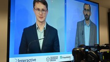 Foto mit Impressionen und Referenten vom GRK-Kolloquium 2021