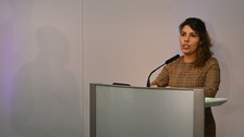 Foto mit Impressionen und Referenten vom GRK-Kolloquium 2021