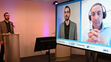 Foto mit Impressionen und Referenten vom GRK-Kolloquium 2021