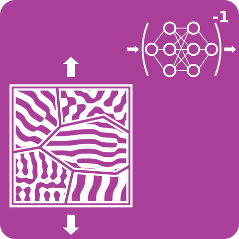 Icon Data-driven design of resilient spinodoid metamaterials