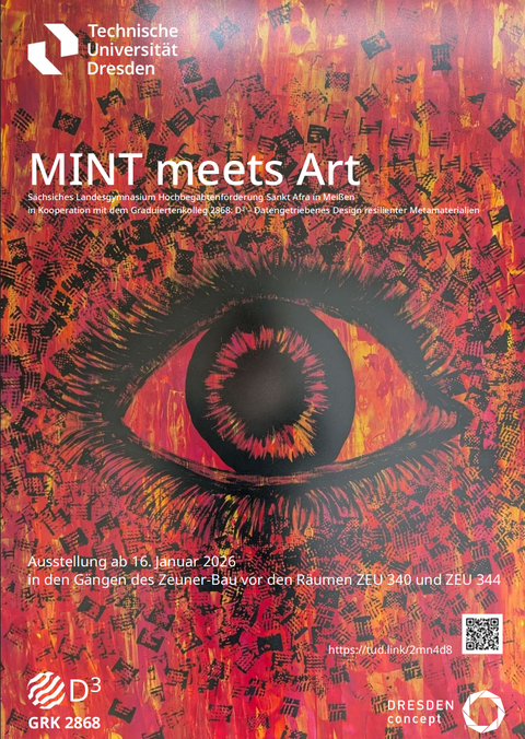Aushang MINT meets ART