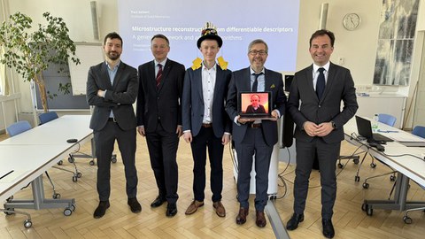 Promotion von Paul Seibert mit Prüfungsausschuss