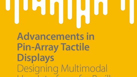book cover 'Advancements in Pin-Array Tactile Displays'