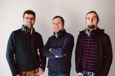 StartUp Team: Wolfram Eberius, Martin Spindler, Matthias Lippmann
