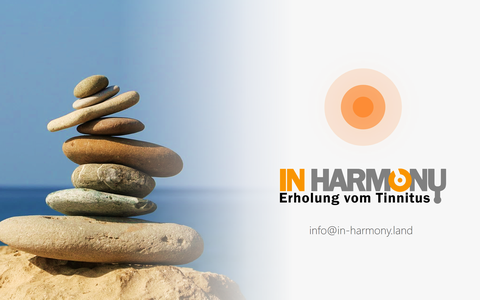Logo: IN HARMONY - Erholung vom Tinnitus