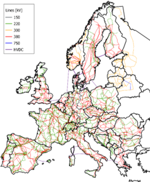 picture of map of Europe EE4