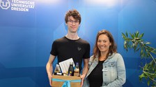 Florian Maurus Müller und Nicole Heyde (Kontron AIS)