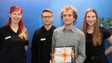 Hannes Tröpgen, Mitarbeiter:innen tracetronic
