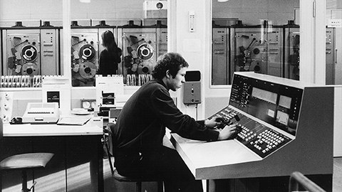 Rechenzentrum 70er Jahre