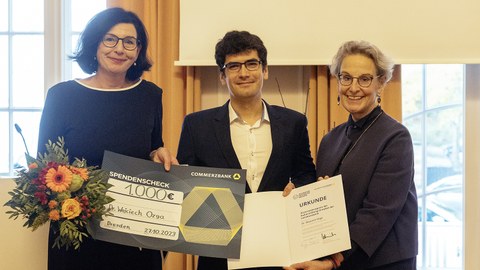 Commerzbank-Preis-Verleihung im Rektorat der TU Dresden