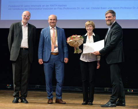 Verleihung der Ehrendoktorwürde an Frau Prof. Christel Baier an der RWTH Aachen