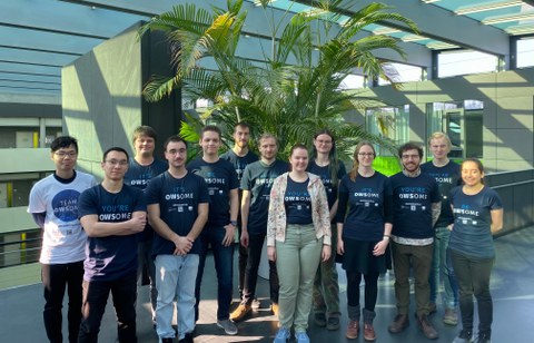 Gruppenfoto der Hackathon-Teilnehmenden