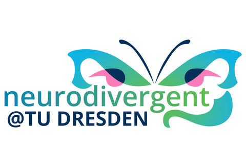 Logo Projekt "Neurodivergent@TU Dresden"