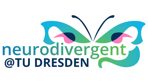 Logo Projekt "Neurodivergent@TU Dresden"