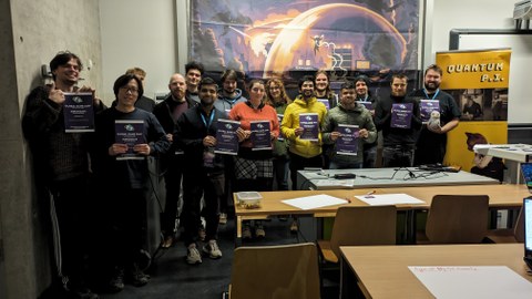 Teilnehmer des zweiten Global Game Jam an der Fakultät Informatik