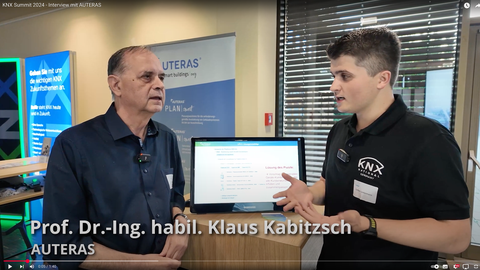 Prof. Klaus Kabitzsch interviewed about AUTERAS at the KNX Summit 2024