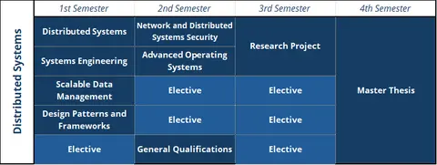 Structure MSc CS - DSE