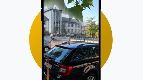 Screenshot AR-App Geheim!