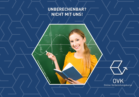 Flyer Online-Vorbereitungskurse