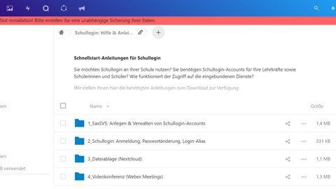 Dateiablage (Nextcloud)